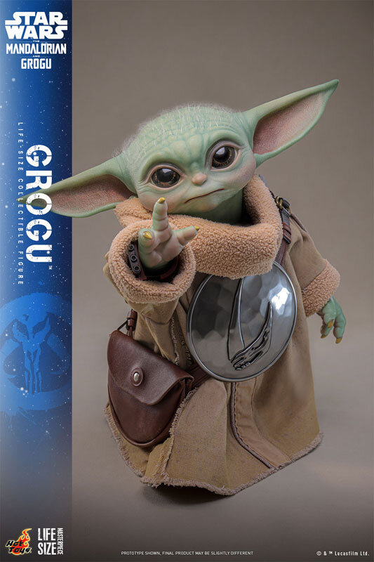 『マンダロリアン』グローグーの超精巧な1/1ホットトイズ製フィギュアが再販! 豊富な可動域で「リスト・シューター」などの付属品も充実