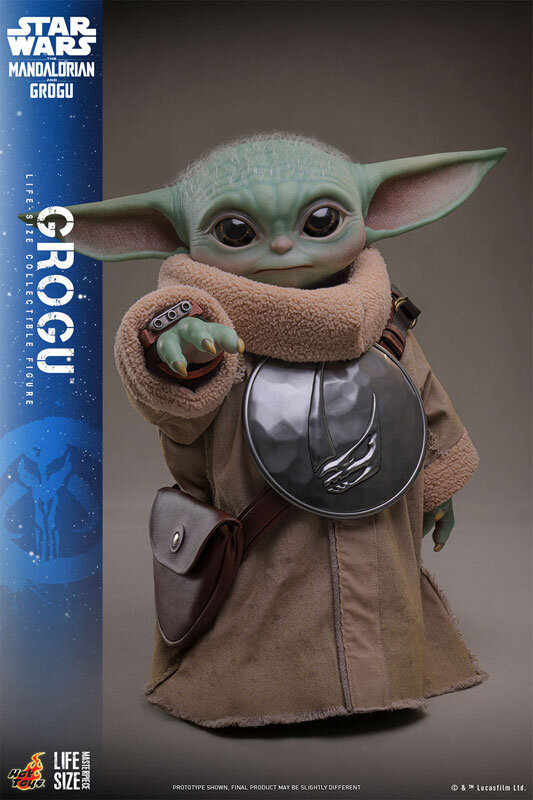 『マンダロリアン』グローグーの超精巧な1/1ホットトイズ製フィギュアが再販! 豊富な可動域で「リスト・シューター」などの付属品も充実