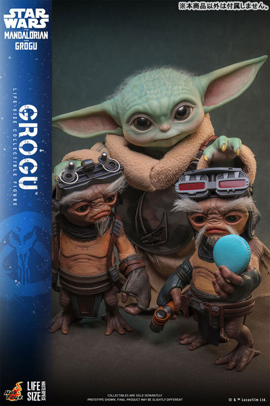 『マンダロリアン』グローグーの超精巧な1/1ホットトイズ製フィギュアが再販! 豊富な可動域で「リスト・シューター」などの付属品も充実