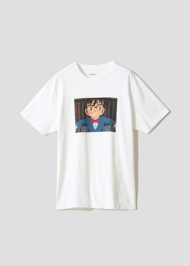 グラニフ×アニメ「名探偵コナン」コラボが最高にお洒落!コナンVS怪盗キッドのバッグ、黒ずくめの組織集合Tシャツなど全20種