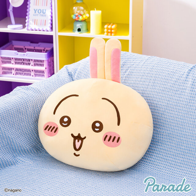 「ちいかわ」うさぎ、モモンガのお顔がモチモチ！抱えるほどの超BIGぬいぐるみが7月中旬より全国のアミューズメント施設にて展開