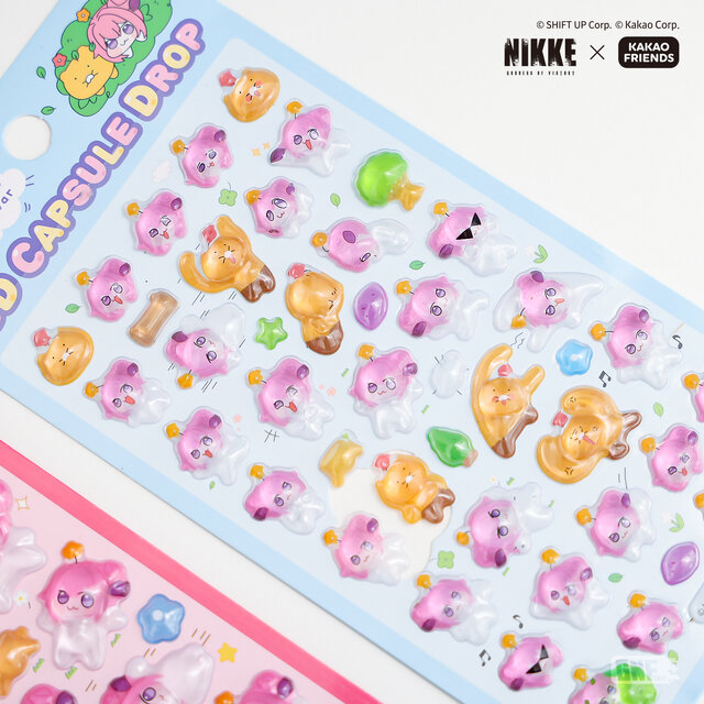 謎生物“Doro”がぷっくり可愛い！『勝利の女神：NIKKE』×カカオトークコラボの3Dシールが販売