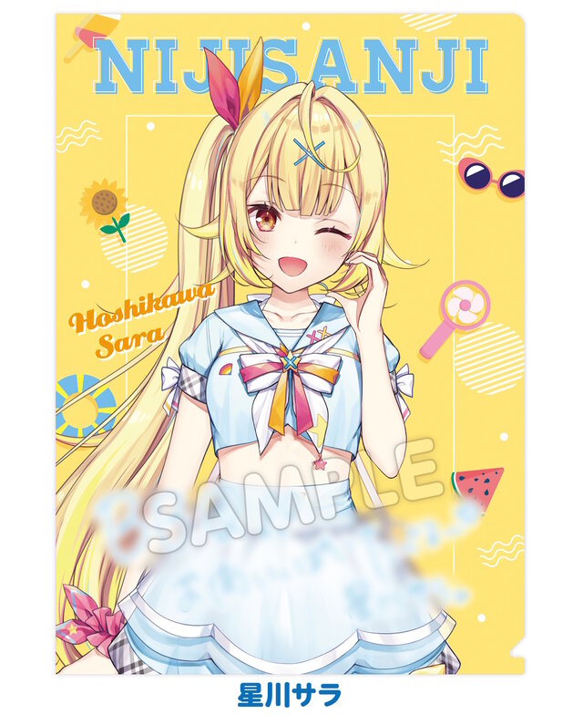 ローソンで「にじさんじ」コラボキャンペーンが7月14日開催！戌亥とこ、星川サラ、不破湊たちの夏服＆配信風クリアファイルを数量限定で配布