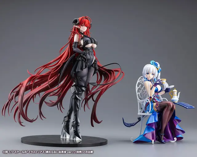 太ももの透け・締め付け感にこだわり！『アズレン』“怠惰なるアークデビル”「ヒンデンブルク」1/7スケールフィギュアが眩し過ぎ