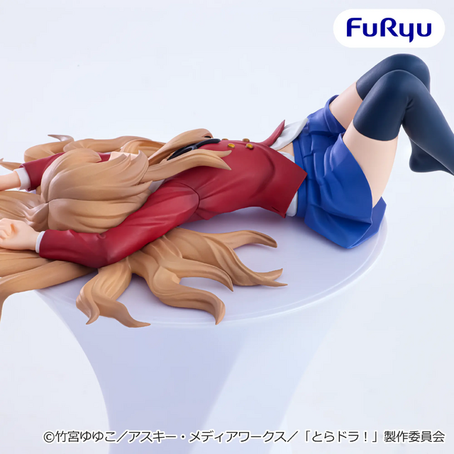 カップ麺に寝そべる手乗りタイガーが可愛すぎる！「とらドラ！」逢坂大河のぬーどるストッパーフィギュアが7月よりプライズに展開