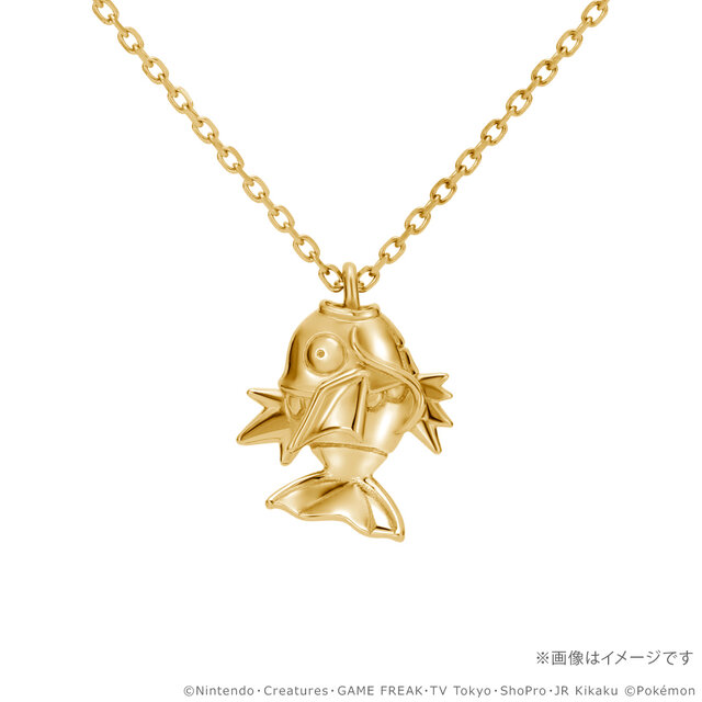 K18カビゴンが99万円！『ポケモン』30周年記念ネックレス全5種が予約受付中、ダイヤモンドを持ったピカチュウやコイキングの“はねる”も