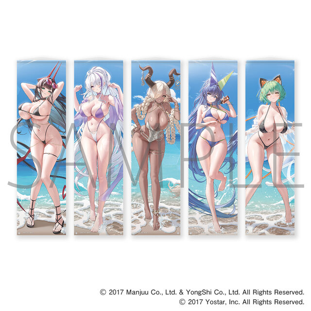 「アズールレーン サマーフェア2026 POP UP STORE」7月31日より開催！“水着と濡髪”テーマに尾張、ニュージャージーなど新規描き下ろしイラストグッズ販売