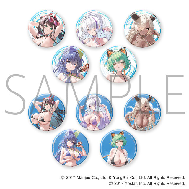 「アズールレーン サマーフェア2026 POP UP STORE」7月31日より開催！“水着と濡髪”テーマに尾張、ニュージャージーなど新規描き下ろしイラストグッズ販売