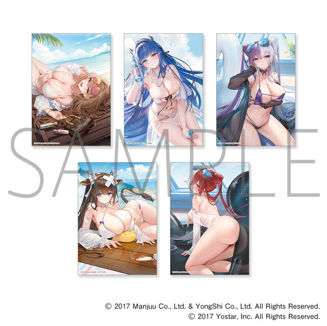 「アズールレーン サマーフェア2026 POP UP STORE」7月31日より開催！“水着と濡髪”テーマに尾張、ニュージャージーなど新規描き下ろしイラストグッズ販売