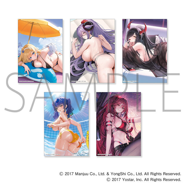 「アズールレーン サマーフェア2026 POP UP STORE」7月31日より開催！“水着と濡髪”テーマに尾張、ニュージャージーなど新規描き下ろしイラストグッズ販売
