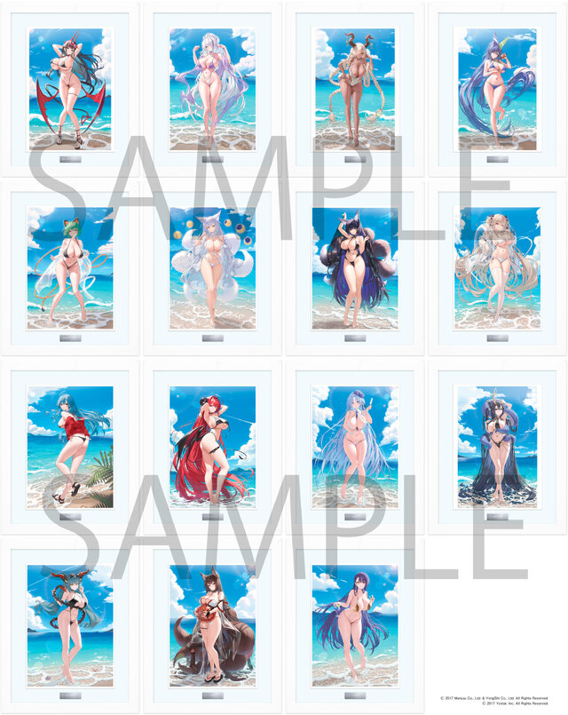 「アズールレーン サマーフェア2026 POP UP STORE」7月31日より開催！“水着と濡髪”テーマに尾張、ニュージャージーなど新規描き下ろしイラストグッズ販売