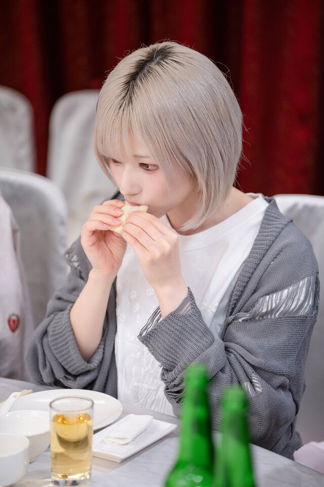 KOL食事会・レストラン「龍都酒樓」・食事風景／月海つくね（X：@XaiabP）