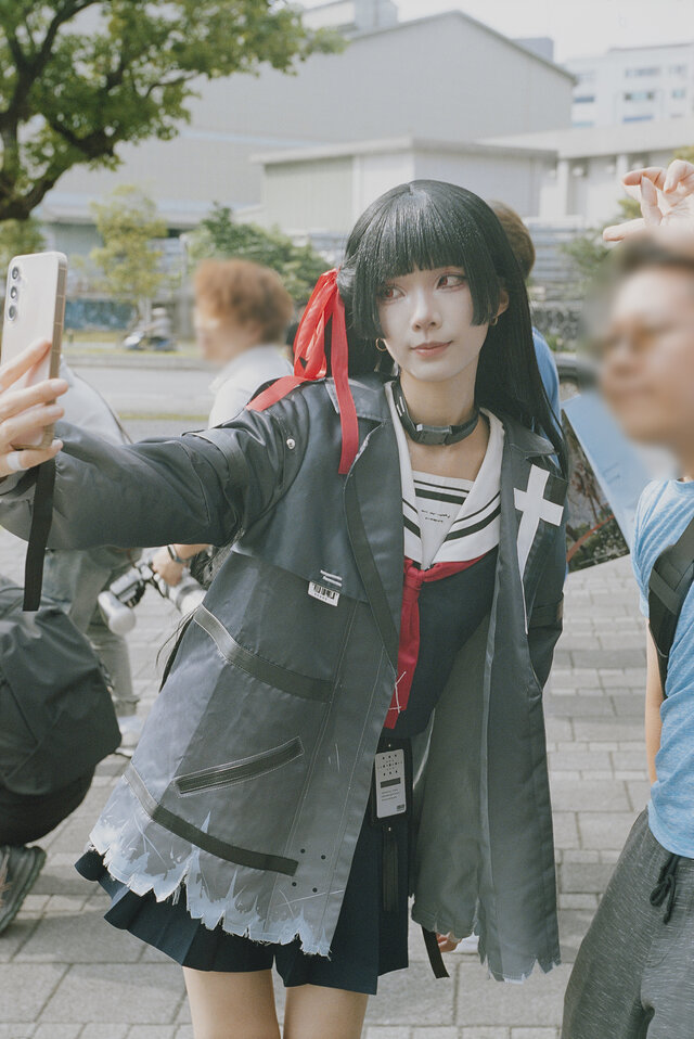 千咲『鳴潮』/四巫日モミ(Instagram:momihi__444、X:@momihi__44)_バルナックライカⅡf+Portra160
