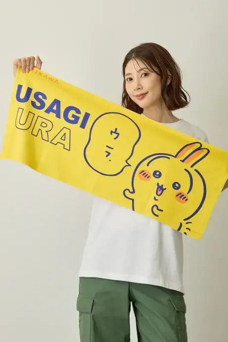 うさぎが「ウラ.」と応援！「ちいかわ」グッズ作成サービス「Talking ODM」に新デザイン追加、フェイスタオルやTシャツなどラインナップ