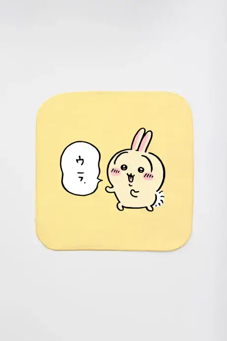 うさぎが「ウラ.」と応援！「ちいかわ」グッズ作成サービス「Talking ODM」に新デザイン追加、フェイスタオルやTシャツなどラインナップ