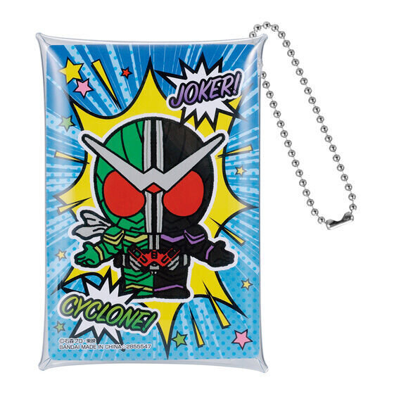 フラットガシャポンから「仮面ライダー」クリアポーチコレクションが登場！「ガウ」「555」など全5種、裏表デザインで楽しめる2WAY仕様