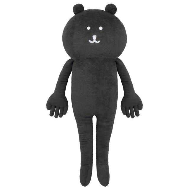 「ナガノキャラクターズ」が真っ黒になった！ふわもちな「ブラックだらけ ぬいぐるみくじ」にBIGロングくま、シートクッションなどをラインナップ