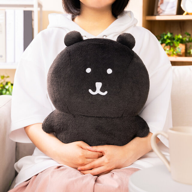 「ナガノキャラクターズ」が真っ黒になった！ふわもちな「ブラックだらけ ぬいぐるみくじ」にBIGロングくま、シートクッションなどをラインナップ