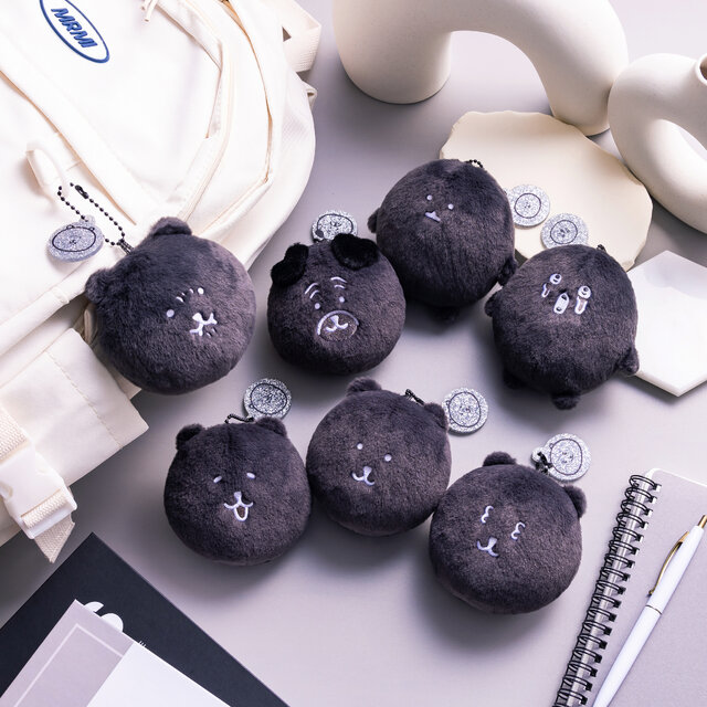 「ナガノキャラクターズ」が真っ黒になった！ふわもちな「ブラックだらけ ぬいぐるみくじ」にBIGロングくま、シートクッションなどをラインナップ