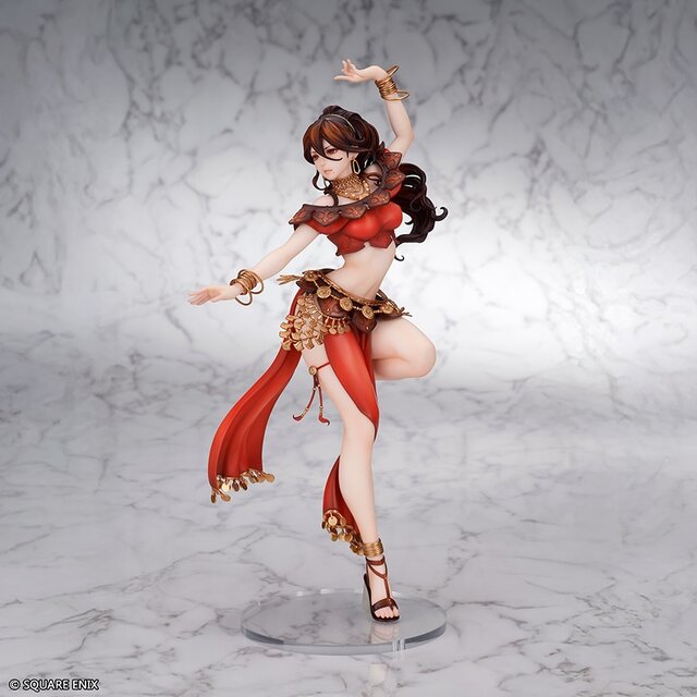 脚のラインが魅惑的…！『オクトパストラベラー』から、”踊子”「プリムロゼ」が初フィギュア化