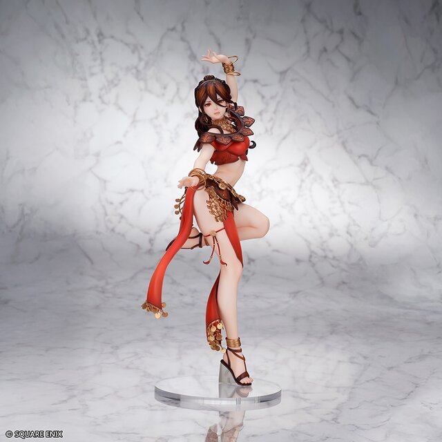 脚のラインが魅惑的…！『オクトパストラベラー』から、”踊子”「プリムロゼ」が初フィギュア化