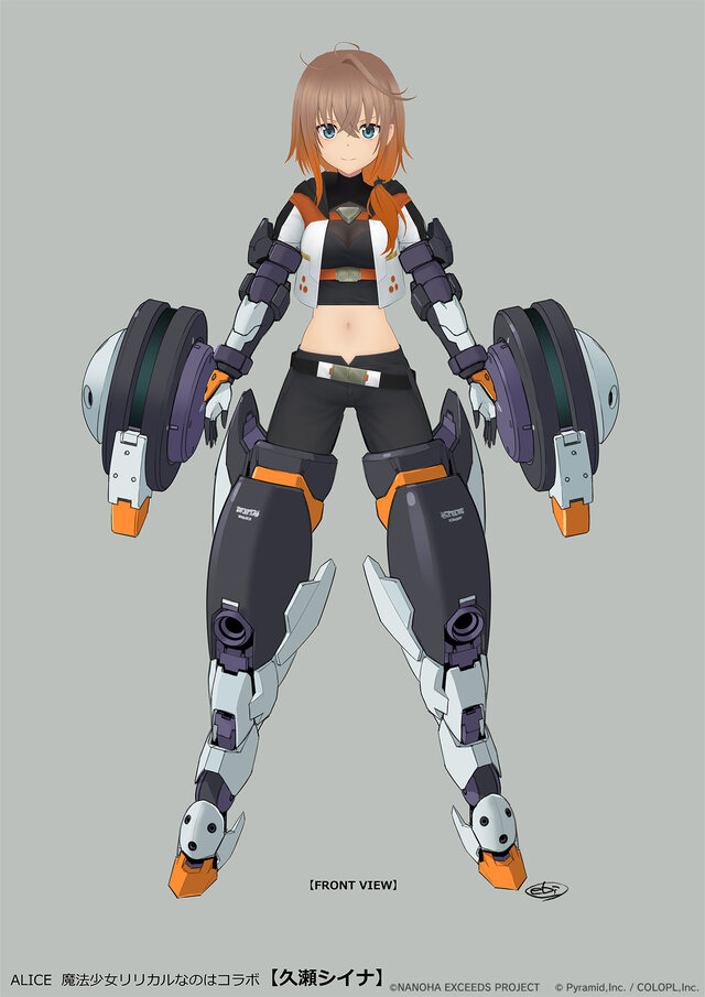 『アリスギア』×「なのはEXGV」コラボに登場する「シイナ」＆「なのは」の専用ギアイラストを大公開！ なんと「なのは」は本邦初公開！