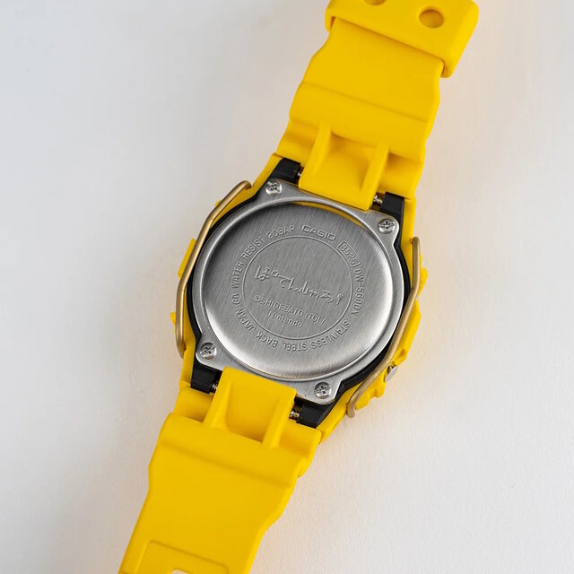 G-SHOCKの『MOTHER3』20周年記念モデルが抽選販売!鮮やかなイエローは第6章ひまわり畑をイメージ、裏蓋には「ぽてんしゃる!」の文字も
