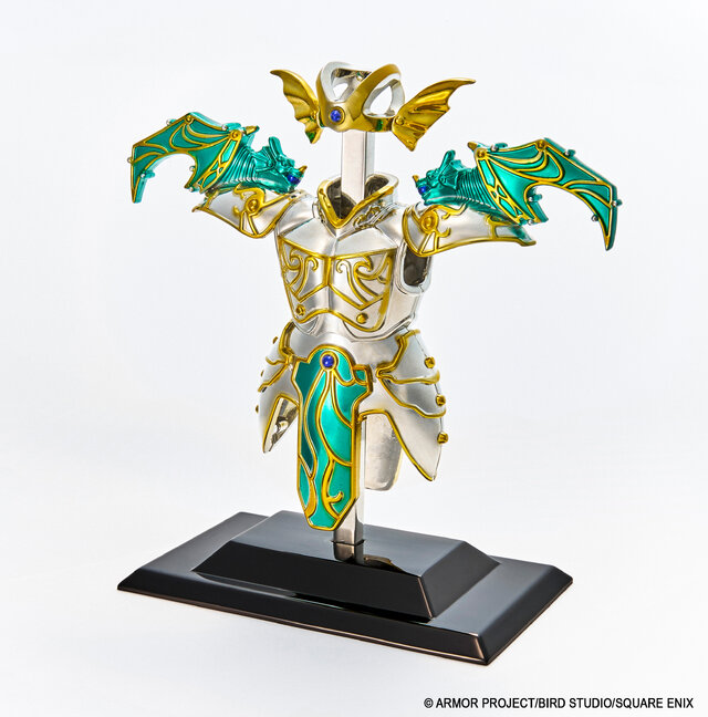 『ドラクエ』伝説の武具やモンスターがずっしり重いメタルフィギュアに！「天空の鎧＆天空の兜」など全7種類が新登場