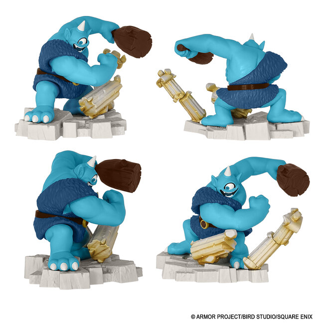 『ドラクエ』まるで博物館から飛び出してきたようなモンスターたち!全9種のジオラマフィギュアが冒険心をくすぐる