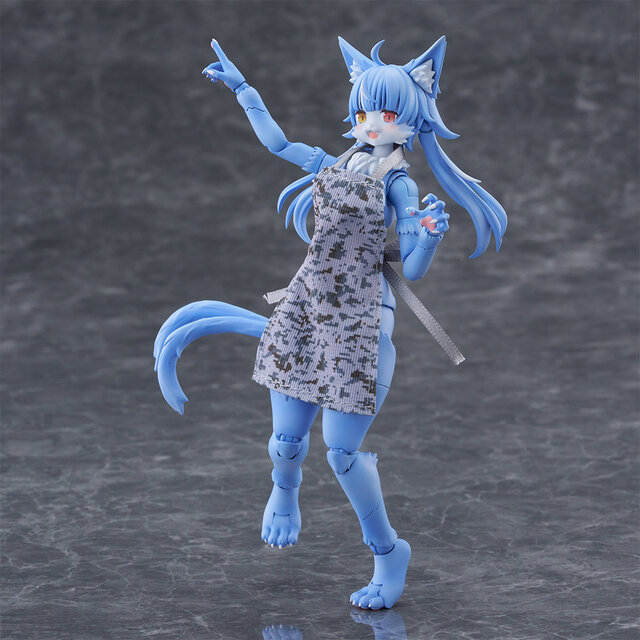 自衛隊公式キャラ「おまねこ」がプラモデルになった！“刺さる要素”をふんだんに盛り込んだ激かわ猫、ただし“オス”である