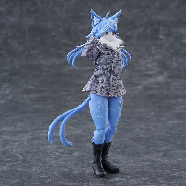 自衛隊公式キャラ「おまねこ」がプラモデルになった！“刺さる要素”をふんだんに盛り込んだ激かわ猫、ただし“オス”である