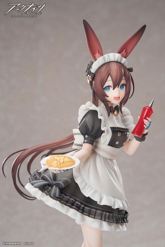 『アークナイツ』メイド衣装の「アーミヤ ティータイム VER.」フィギュアが予約受付中ーお絵かきオムライスまで再現