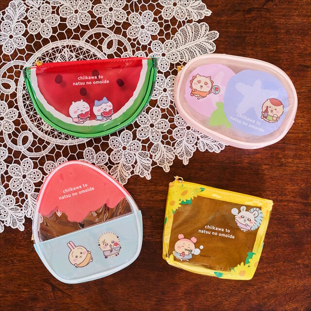 「エニマイくじ ちいかわ」“夏の思い出”テーマの新作が7月25日発売！ビールを飲む「くりまんじゅう」ぬいぐるみなど、全ラインナップ公開