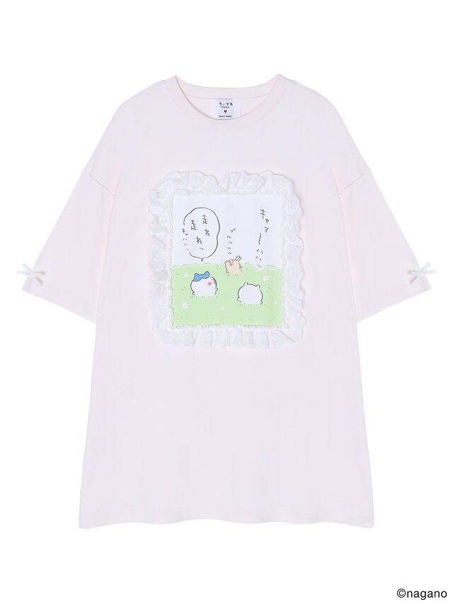 「ちいかわ」ガーリーなスペシャルコレクション!お顔たっぷりのぬいぐるみトートほか、フリルやリボンが可愛いTシャツなど先行販売