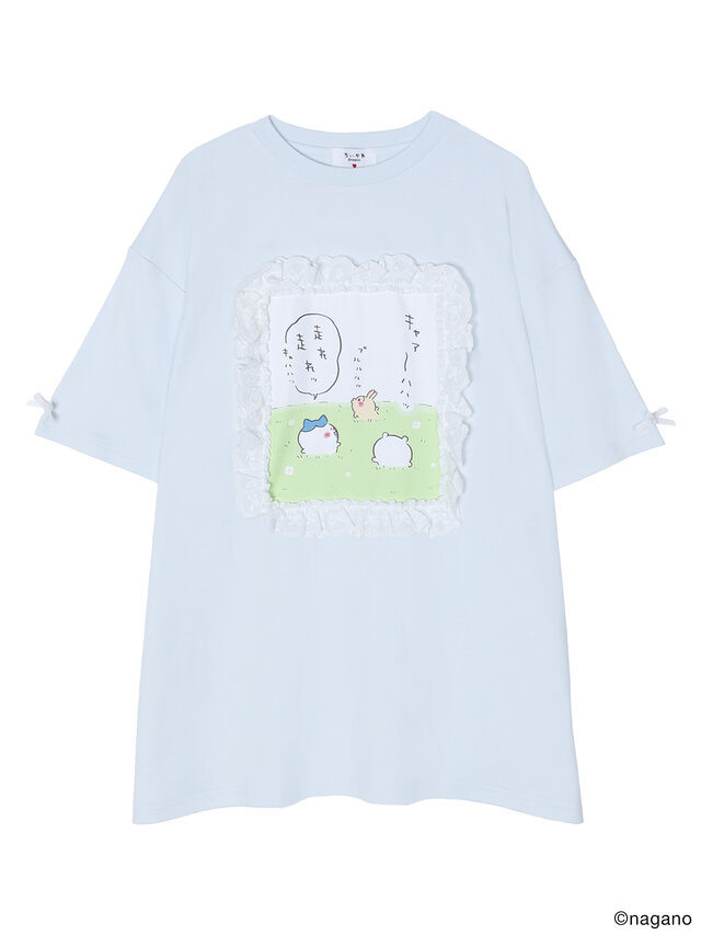 「ちいかわ」ガーリーなスペシャルコレクション!お顔たっぷりのぬいぐるみトートほか、フリルやリボンが可愛いTシャツなど先行販売