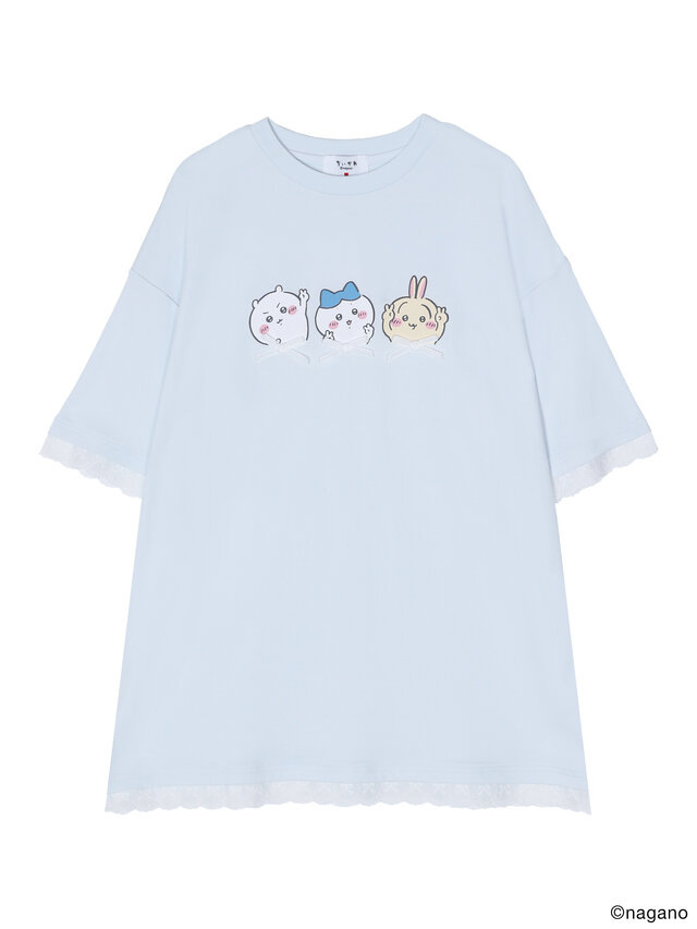 「ちいかわ」ガーリーなスペシャルコレクション!お顔たっぷりのぬいぐるみトートほか、フリルやリボンが可愛いTシャツなど先行販売