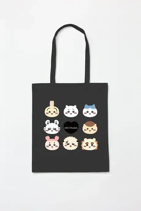 「ちいかわ」自分好みのカラー×キャラクターでオリジナルアイテム作成!新商品のフラットトートバッグとTシャツが7月16日発売