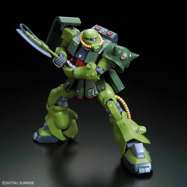 プレバンで「RE/100 1/100 ザクII改」が本日7月16日10時より再販！オリジナルパーツとして「指揮官用」「フリッツヘルム」の頭部が付属