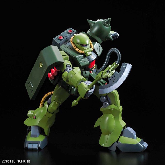 プレバンで「RE/100 1/100 ザクII改」が本日7月16日10時より再販！オリジナルパーツとして「指揮官用」「フリッツヘルム」の頭部が付属