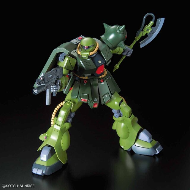 プレバンで「RE/100 1/100 ザクII改」が本日7月16日10時より再販！オリジナルパーツとして「指揮官用」「フリッツヘルム」の頭部が付属