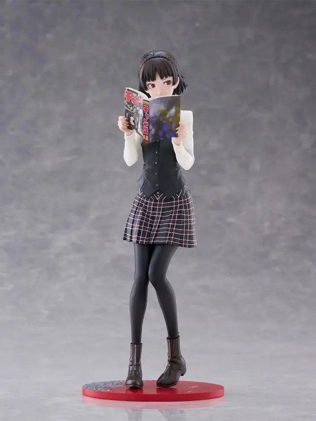 『ペルソナ５ ザ・ロイヤル』ポンコツ尾行シーンの「新島真」フィギュアが可愛い！手にした月刊誌で隠している表情に注目