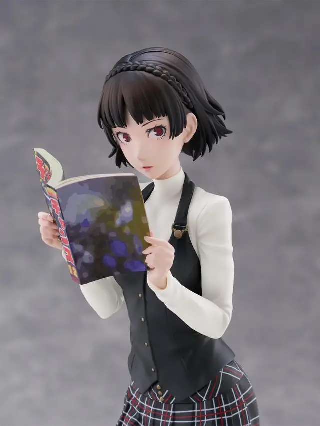 『ペルソナ５ ザ・ロイヤル』ポンコツ尾行シーンの「新島真」フィギュアが可愛い！手にした月刊誌で隠している表情に注目