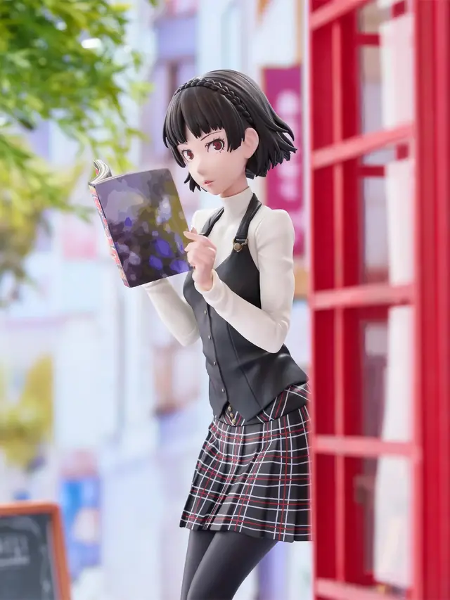 『ペルソナ５ ザ・ロイヤル』ポンコツ尾行シーンの「新島真」フィギュアが可愛い！手にした月刊誌で隠している表情に注目