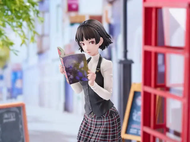 『ペルソナ５ ザ・ロイヤル』ポンコツ尾行シーンの「新島真」フィギュアが可愛い！手にした月刊誌で隠している表情に注目