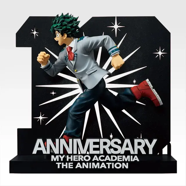 「ヒロアカ」新作一番くじが泣ける…！“最高のヒーローになるまでの物語”をテーマに、アニメ名シーンの緑谷出久＆オールマイトなどが立体化