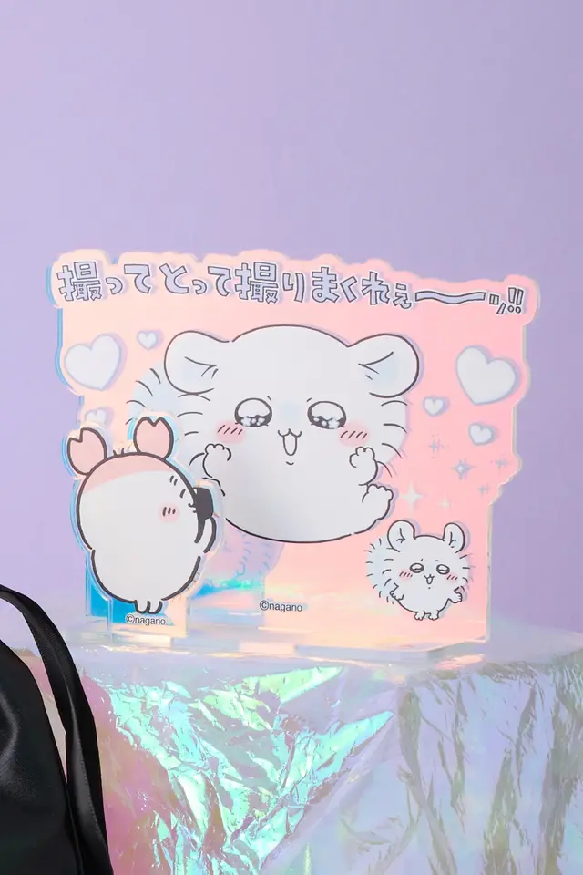 「ちいかわ」モモンガを“撮ってとって撮りまくれ～ッ！”ーグッズ作成サービス「Talking ODM」に可愛いくてユニークなデザイン全8種追加