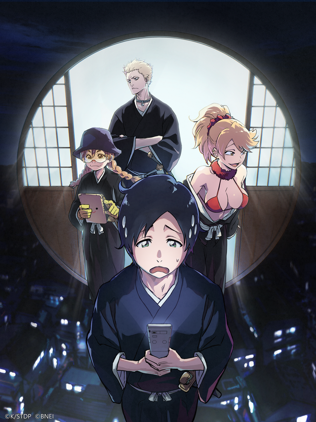 可愛いギャル死神も…!スマホ向け新作『BLEACH Mirrors High』久保帯人先生描き下ろしの新人隊士3名がお披露目