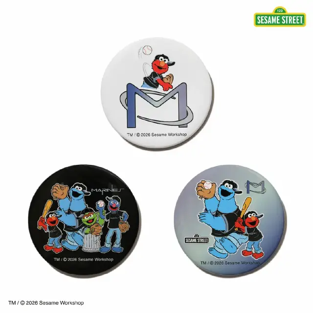 千葉ロッテマリーンズ×「セサミストリート」コラボグッズが7月22日発売！ Tシャツ、フェイスタオルなど可愛いグッズが盛り沢山