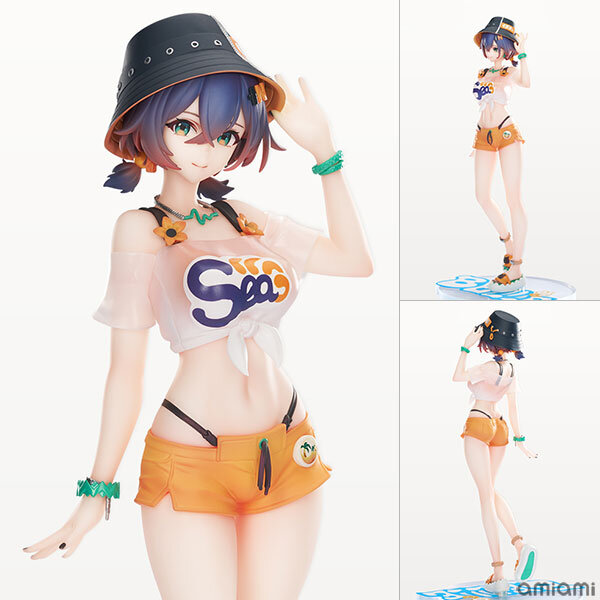 ほんのり透け感のある白シャツ！『ゼンゼロ』より「リン 夏色ブルースカイVer.」フィギュアが予約受付中