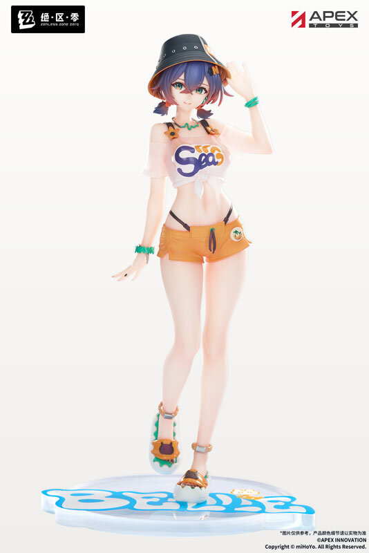 ほんのり透け感のある白シャツ！『ゼンゼロ』より「リン 夏色ブルースカイVer.」フィギュアが予約受付中